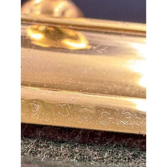 Vintage Sterling Silver Blue Guilloche Enamel  Floral Desktop Pen Holder Paperwe - Picture 7 of 9